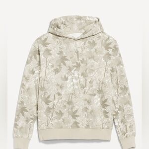 Oversized White Camo Hoodie
